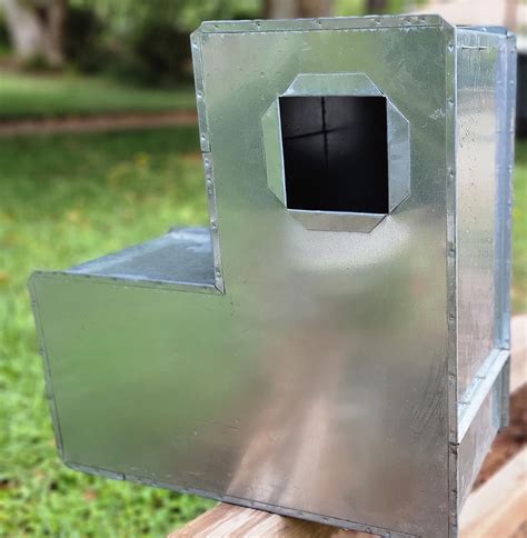 metal nest box parrots|large parrot nesting box.